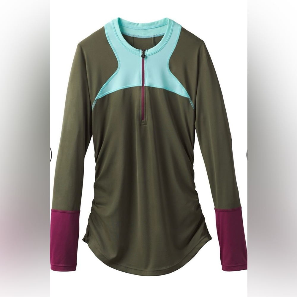 prAna NWT lightweight quarter zip long sleeve women’s medium
